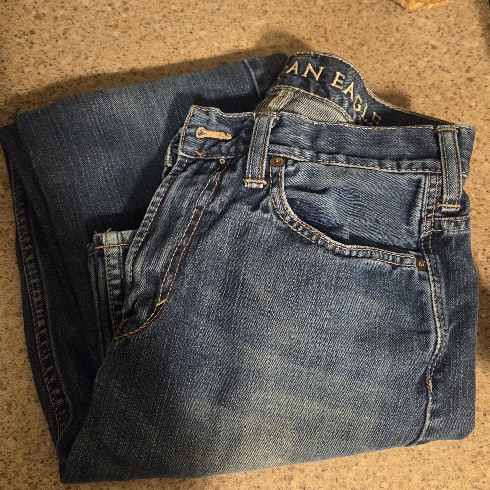 American Eagle Outfitters Men's Blue Jeans